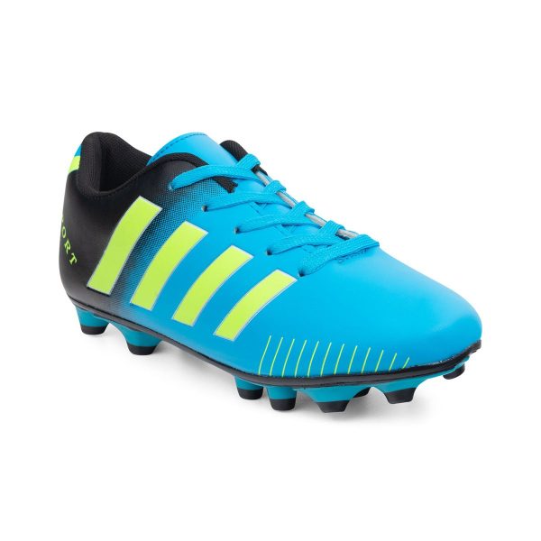 Youth PU 12 Stud Soccer Boot with Line Details QX22009 - Image 16