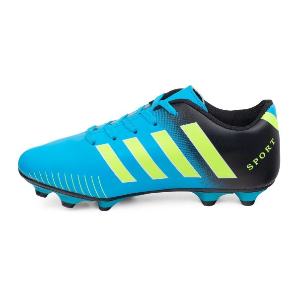 Youth PU 12 Stud Soccer Boot with Line Details QX22009 - Image 13