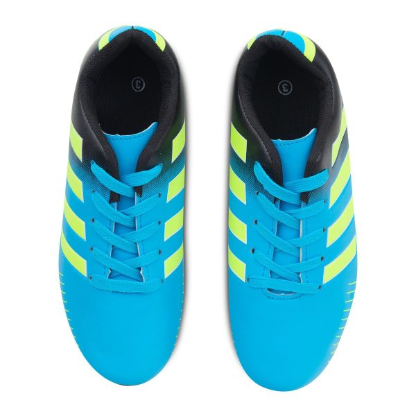 Youth PU 12 Stud Soccer Boot with Line Details QX22009 - Image 18