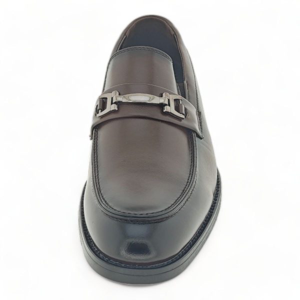 Men's Classic Formal Loafers with Link Decor Y892 - Image 4