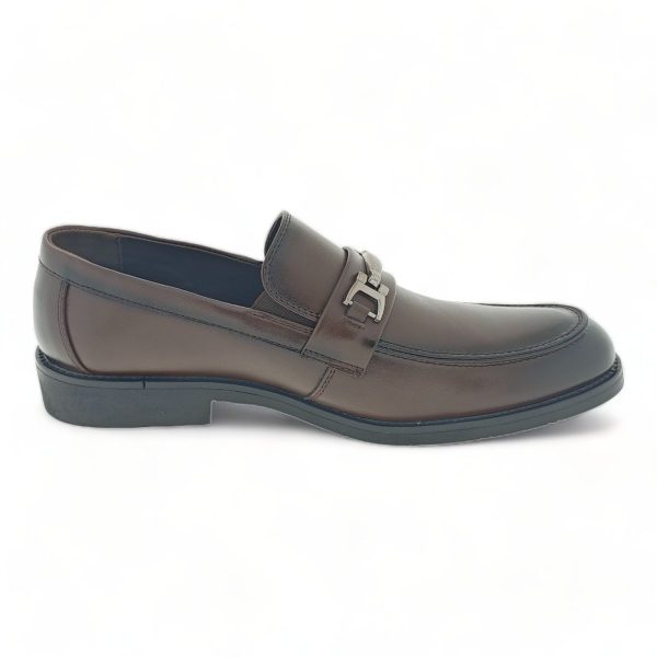 Men's Classic Formal Loafers with Link Decor Y892 - Image 2