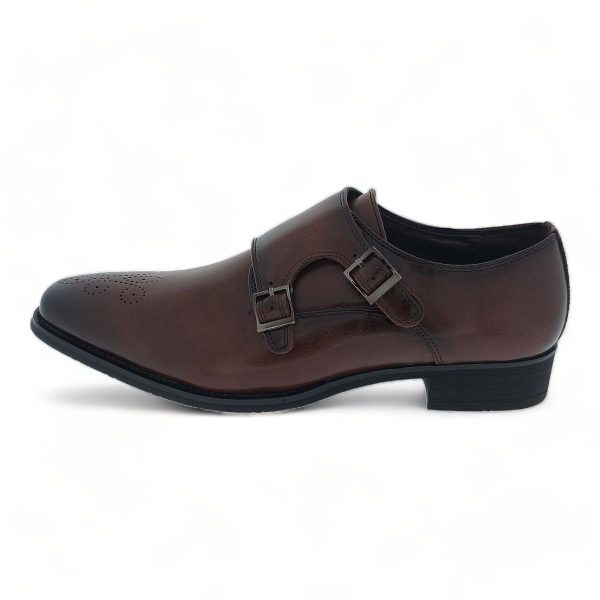 Men's Formal Dress Shoes with Monk Strap Y918 - Image 5