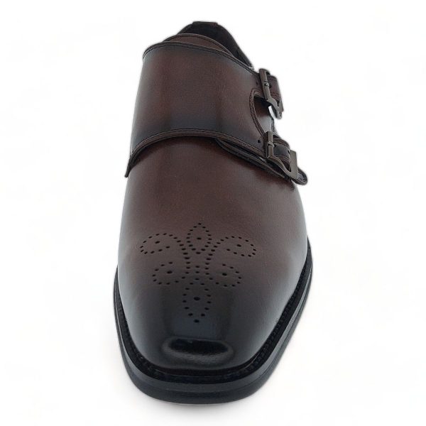 Men's Formal Dress Shoes with Monk Strap Y918 - Image 4