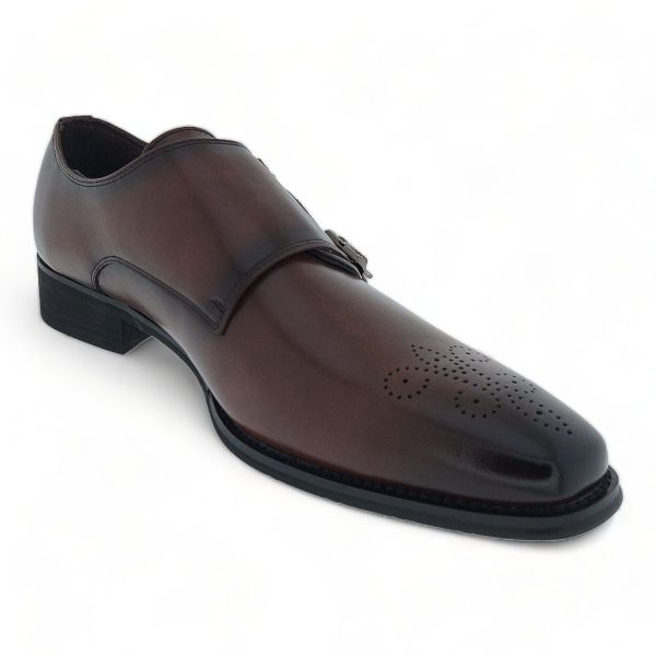 Men's Formal Dress Shoes with Monk Strap Y918 - Image 3