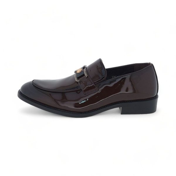 Men's Formal Dress Shoes Patent Pu Loafers Y960 - Image 5