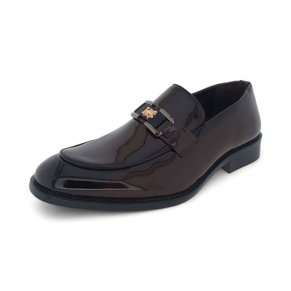 Men's Formal Dress Shoes Patent Pu Loafers Y960 - Image 4