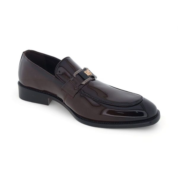 Men's Formal Dress Shoes Patent Pu Loafers Y960