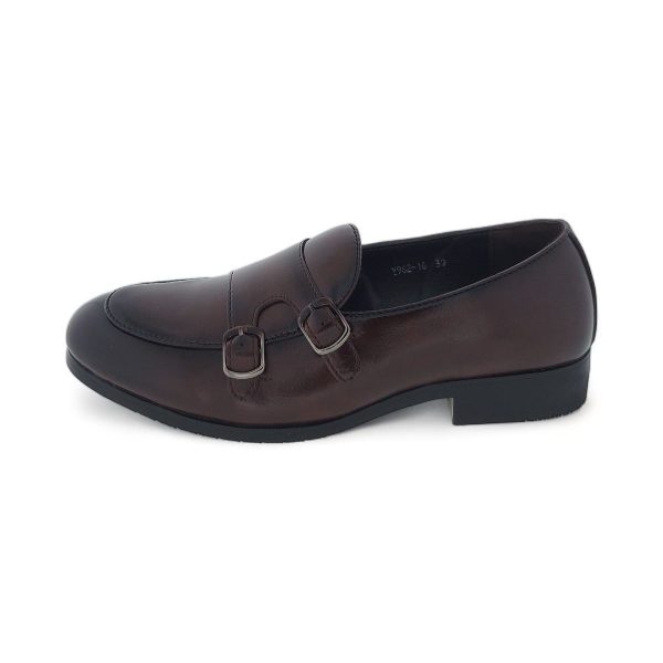 Men's Formal Dress Shoes with Monk Strap Decor Y962 - Image 10