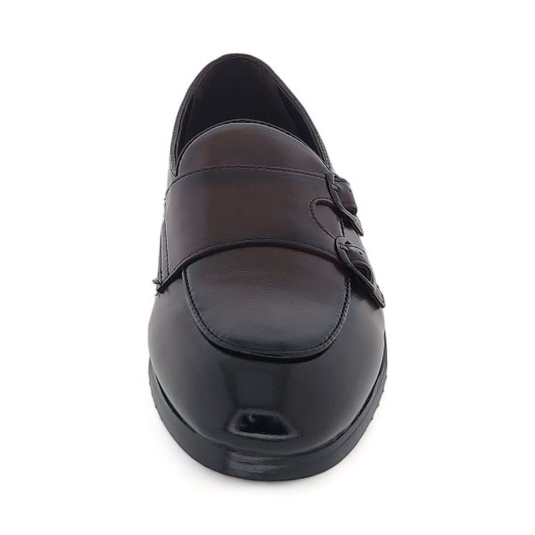 Men's Formal Dress Shoes with Monk Strap Decor Y962 - Image 8