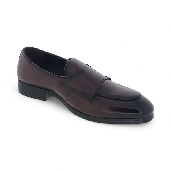 Men's Formal Dress Shoes with Monk Strap Decor Y962 - Image 7