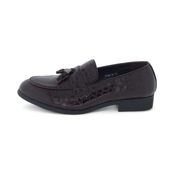 Chunsen Men's Formal Slip On Loafers with Tassel Y966 - Image 5