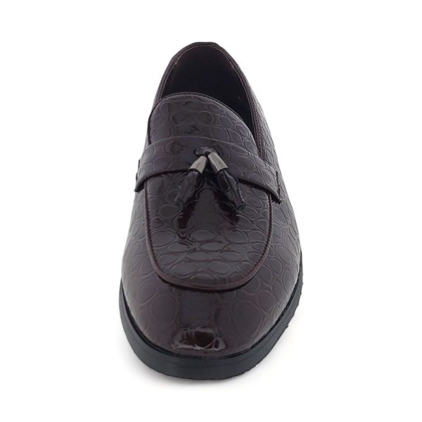 Chunsen Men's Formal Slip On Loafers with Tassel Y966 - Image 3