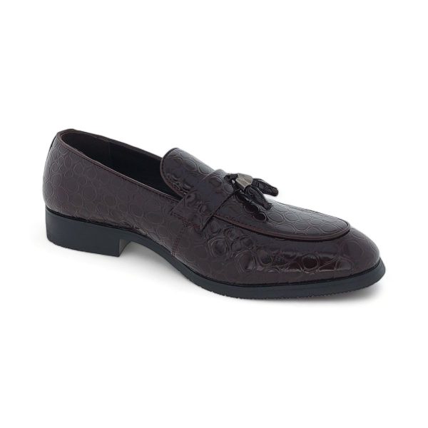 Chunsen Men's Formal Slip On Loafers with Tassel Y966