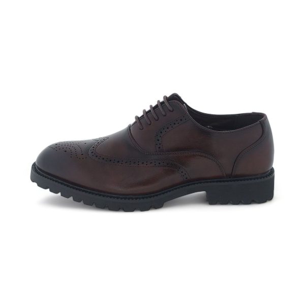 Men's Formal Oxfords with Full Brogue Y969 - Image 5