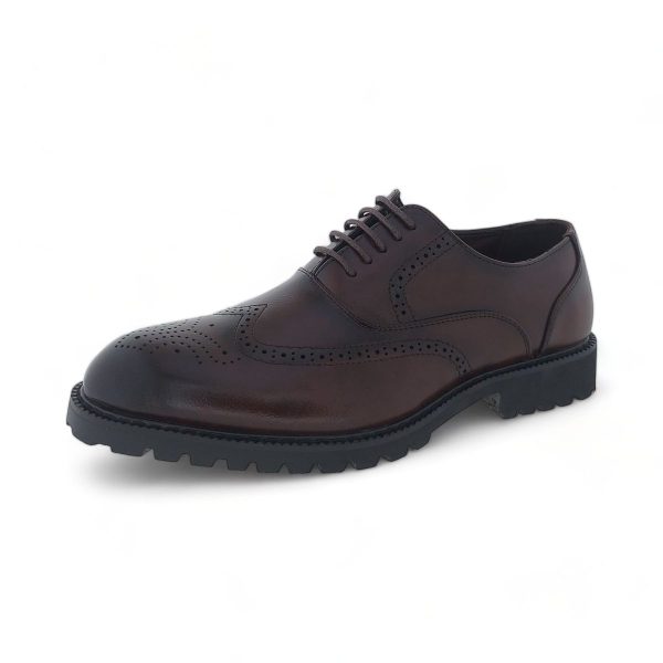 Men's Formal Oxfords with Full Brogue Y969 - Image 4