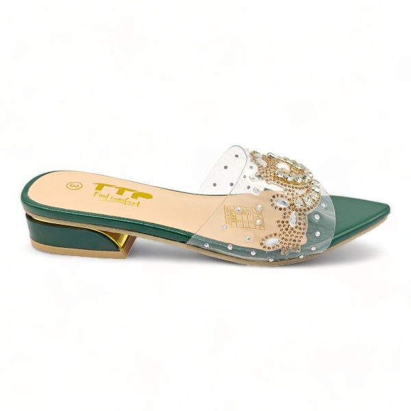 TTP Flatform Crystal Clear Sandals XB23639 - Image 16