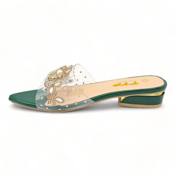 TTP Flatform Crystal Clear Sandals XB23639 - Image 13