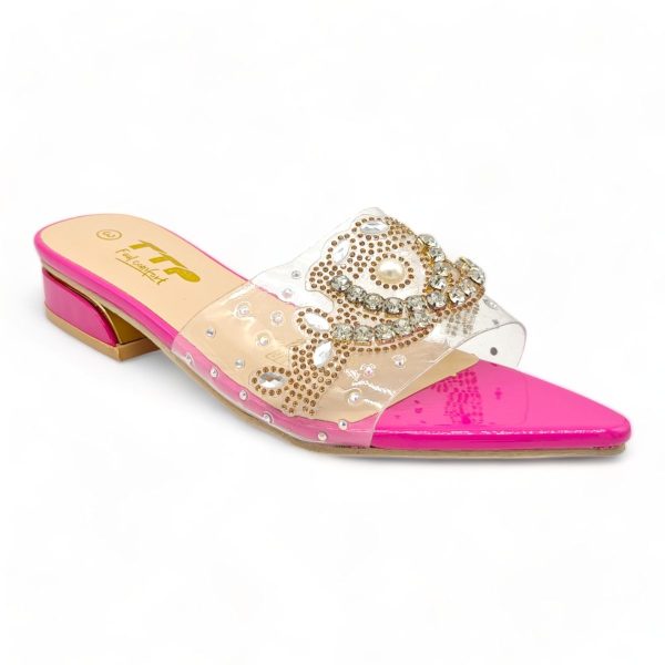 TTP Flatform Crystal Clear Sandals XB23639 - Image 11