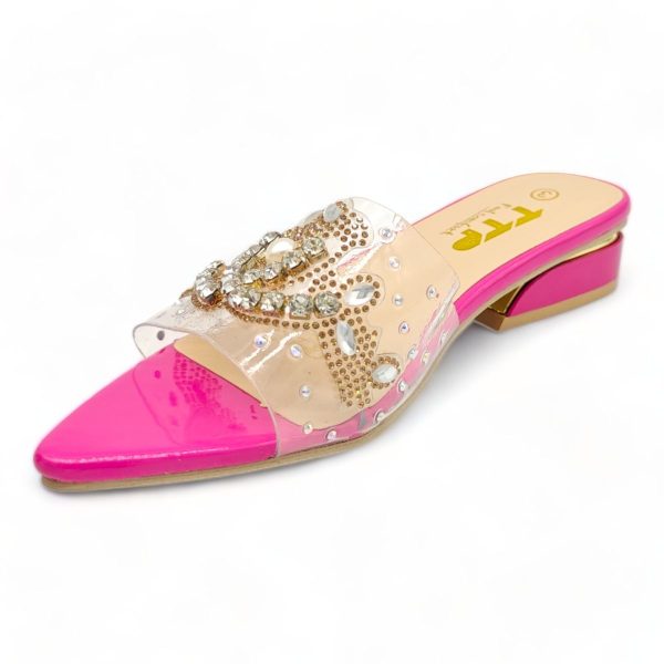 TTP Flatform Crystal Clear Sandals XB23639 - Image 10