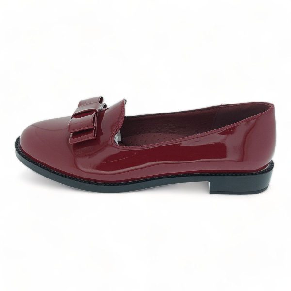 Aixir - Bow Decor Patent Loafer PSL2126 - Image 2