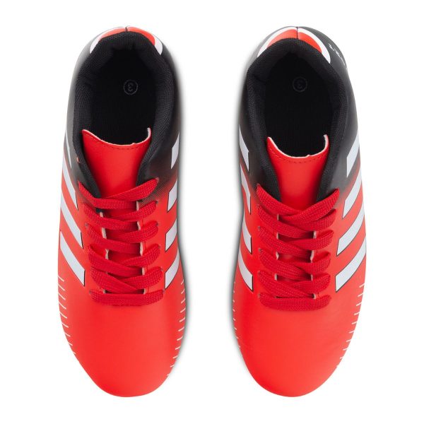 Youth PU 12 Stud Soccer Boot with Line Details QX22009 - Image 12