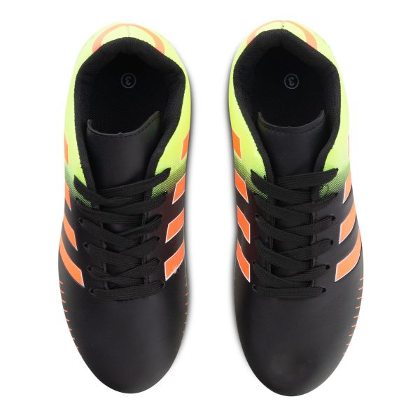 Youth PU 12 Stud Soccer Boot with Line Details QX22009 - Image 6