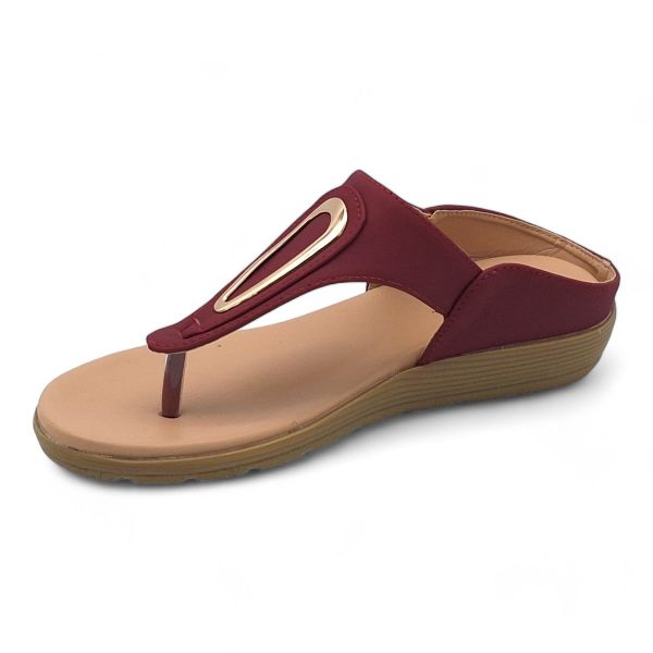 ALXIR Women Thong Sandals with Decor PSL2146 - Image 3