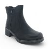 Women's Classic Ankle Boot with Dual Side Zippers