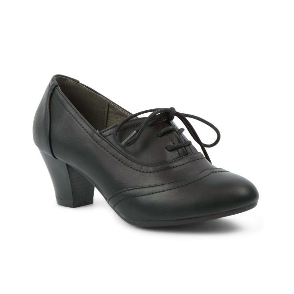 TTP Ladies Classic Lace-up Court Heels