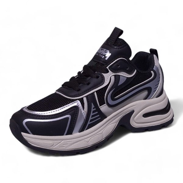 Women's Trendsetting Sneaker with PVC Platform Sole - XB24418 - Image 17