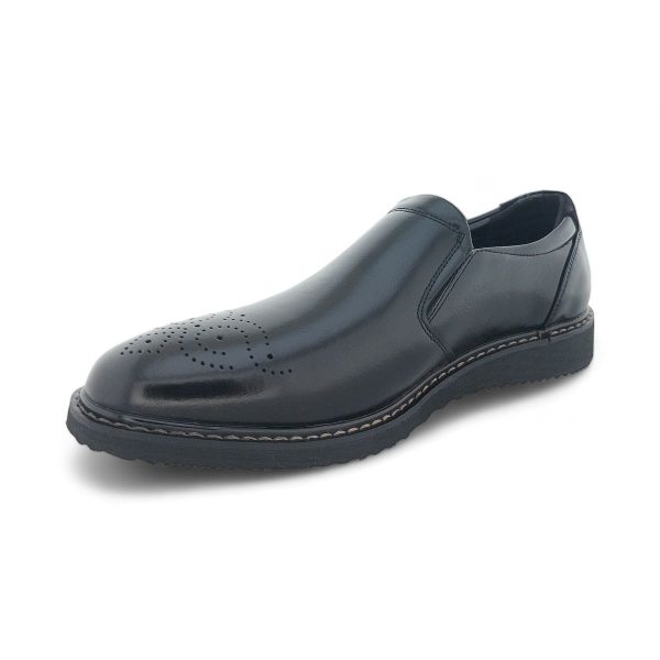 Men's Classic Formal Loafers with Elasticated Vamp Edge Y929 - Image 8