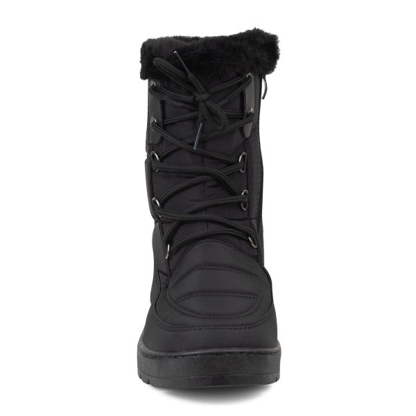 TTP - Snow Boots with Fur lining Shoe Lace and Side Zipper - YZCR230319 - Image 9