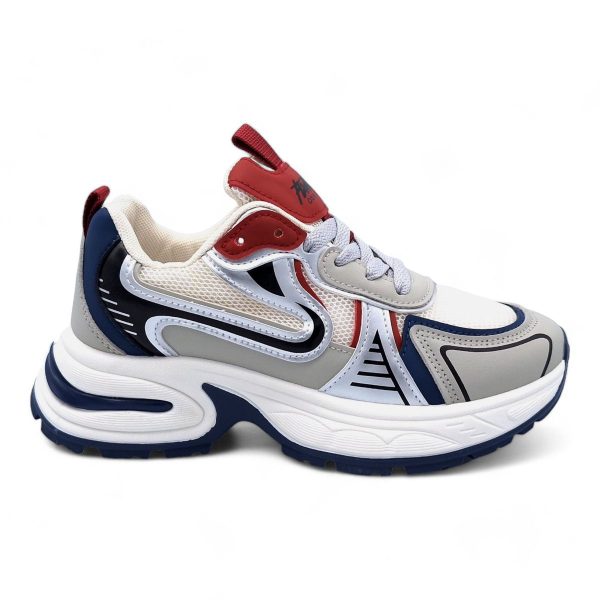 Women's Trendsetting Sneaker with PVC Platform Sole - XB24418 - Image 15