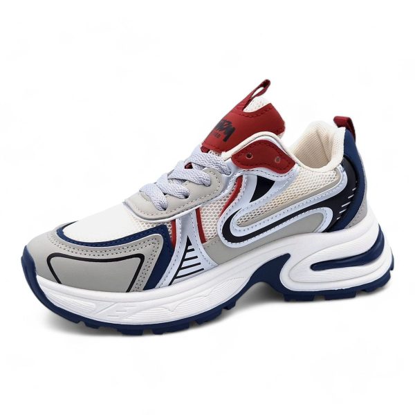 Women's Trendsetting Sneaker with PVC Platform Sole - XB24418 - Image 11