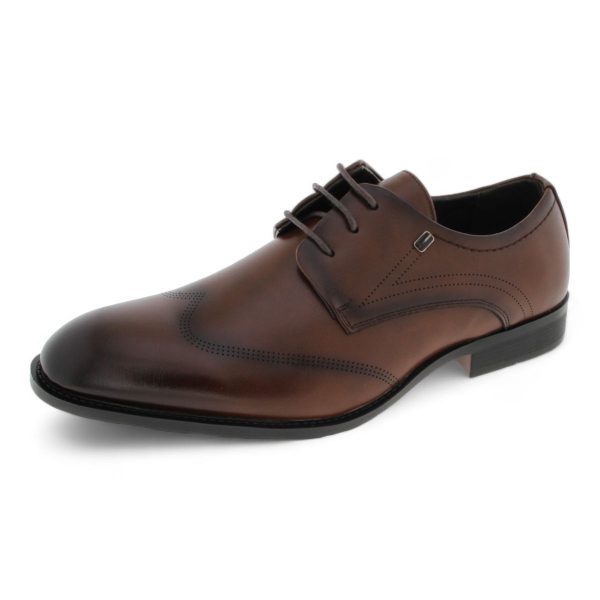 CHUN SEN Men PU Derby with Wingtip and metal decor Y851 - Image 11