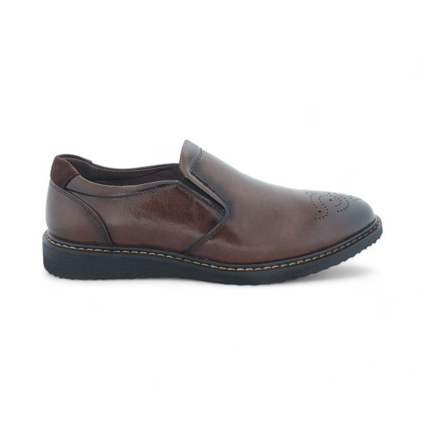 Men's Classic Formal Loafers with Elasticated Vamp Edge Y929 - Image 6