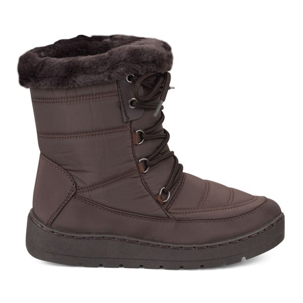 TTP - Snow Boots with Fur lining Shoe Lace and Side Zipper - YZCR230319 - Image 4