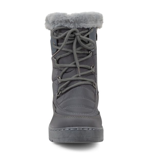 TTP - Snow Boots with Fur lining Shoe Lace and Side Zipper - YZCR230319 - Image 15