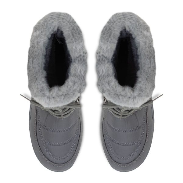 TTP - Snow Boots with Fur lining Shoe Lace and Side Zipper - YZCR230319 - Image 12