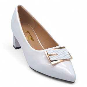 TTP Women PU Low Block Heel