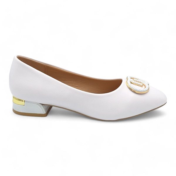 TTP Women PU Low Block Heel JSF89 - Image 13