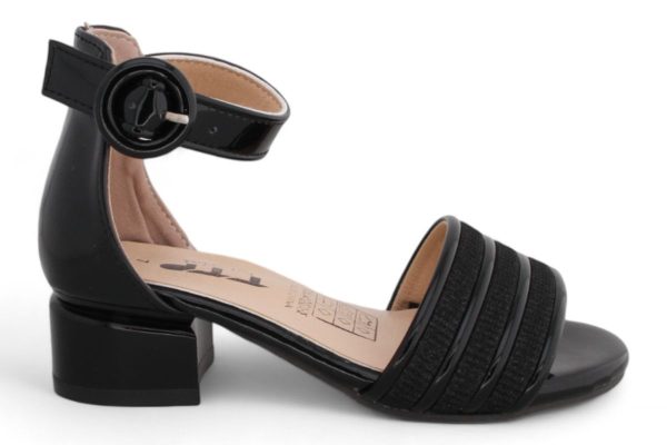 TTP Girls Block Heel Sandals with Ankle Strap HT001 - Image 6