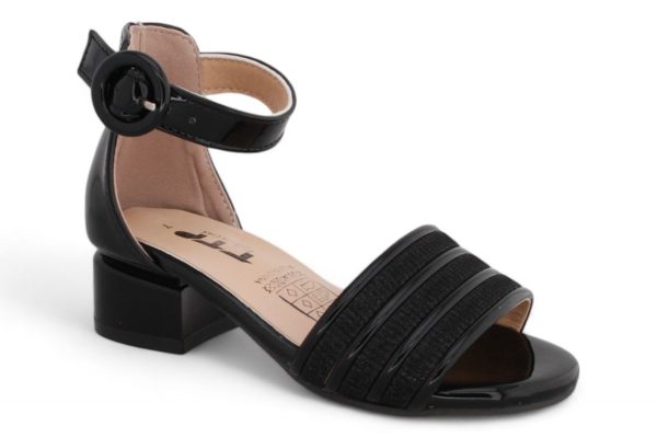 TTP Girls Block Heel Sandals with Ankle Strap HT001 - Image 7