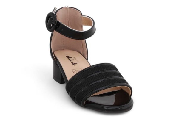 TTP Girls Block Heel Sandals with Ankle Strap HT001 - Image 8