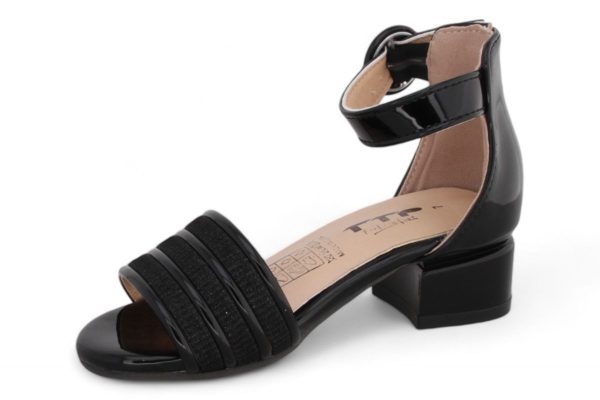 TTP Girls Block Heel Sandals with Ankle Strap HT001 - Image 9