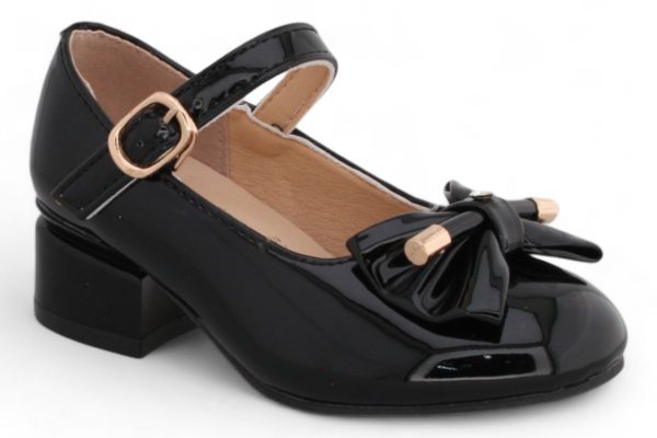 TTP Girls Ankle Strap Heels with Ribbon Decor HT002 - Image 4