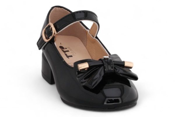 TTP Girls Ankle Strap Heels with Ribbon Decor HT002 - Image 3