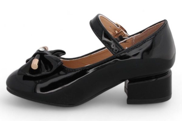 TTP Girls Ankle Strap Heels with Ribbon Decor HT002 - Image 2