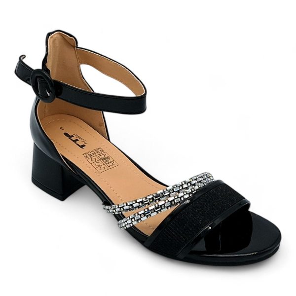 TTP Women Ankle Strap Low Block Heel Sandals - HT005 - Image 17