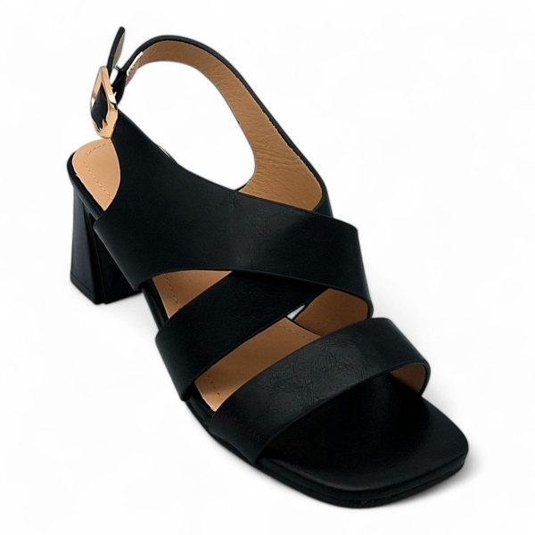 TTP Women Block Heel X Ankle Strap Sandals - HT007 - Image 13